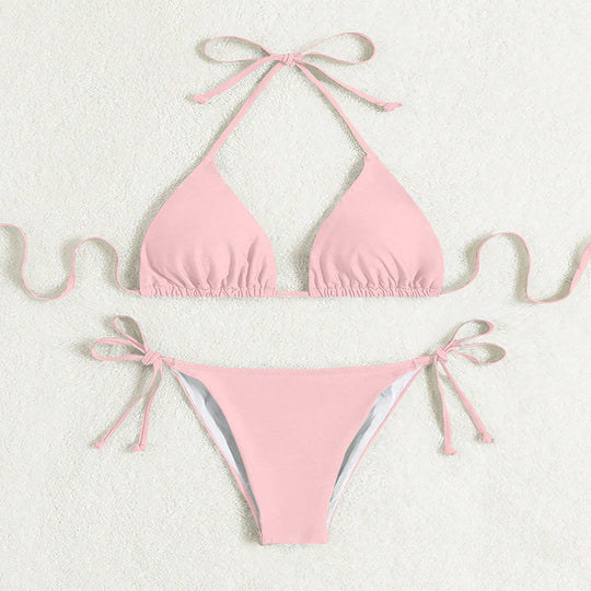Damen Triangel-Bikini mit verstellbaren Schärpen R&B