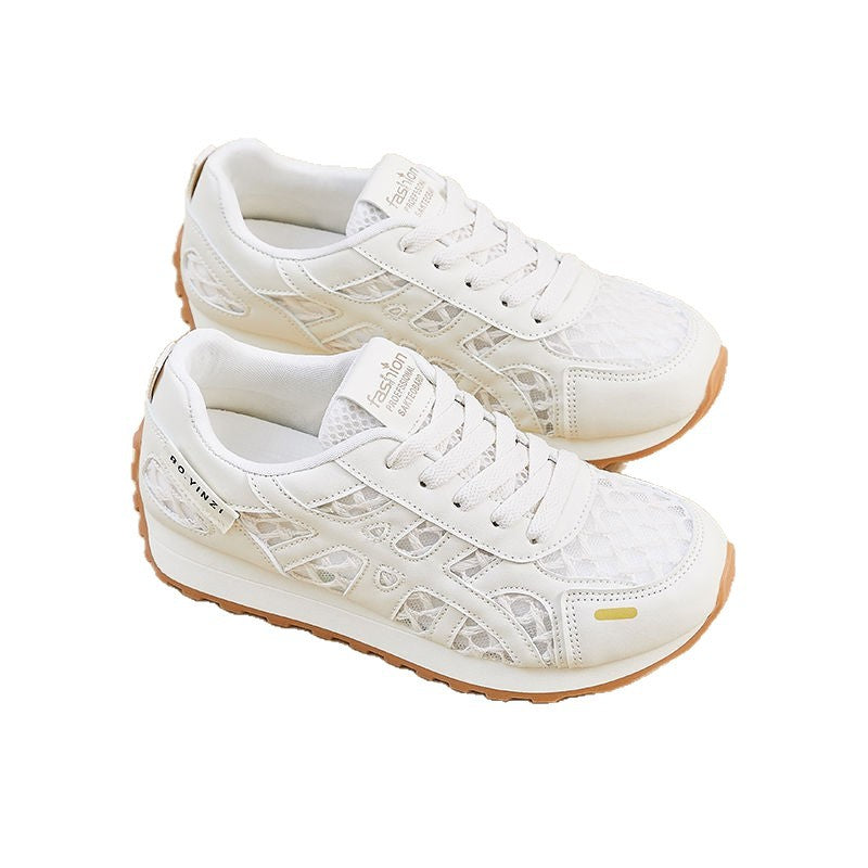 Damen Sportliche Sneakers mit atmungsaktiver Netzoberfläche und komfortabler Dämpfung R&B