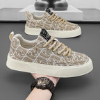 Damen Sneakers mit elegantem Stoffdesign und dämpfender Sohle R&B