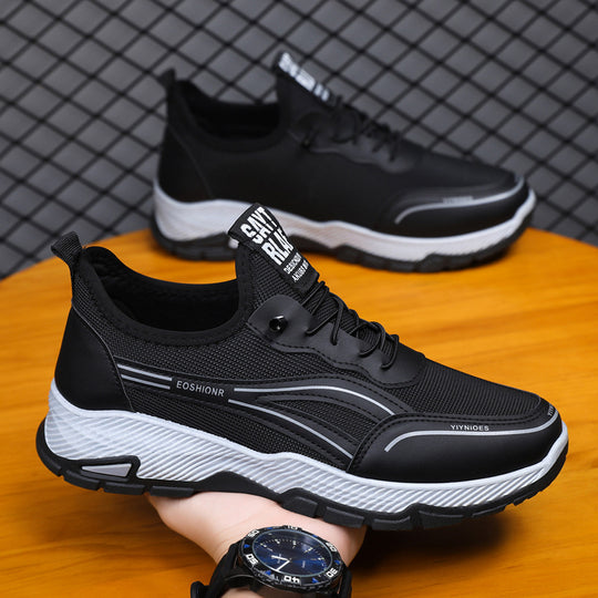 Damen Sportliche High-Performance Sneakers mit atmungsaktivem Obermaterial und stoßdämpfender Sohle R&B