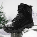Herren isolierte Winterstiefel mit rutschfester Sohle und warmem Innenfutter R&B