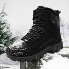 Herren isolierte Winterstiefel mit rutschfester Sohle und warmem Innenfutter R&B