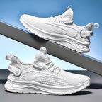 Damen Komfortable Lauf-Sneaker mit elastischem Strick-Obermaterial R&B