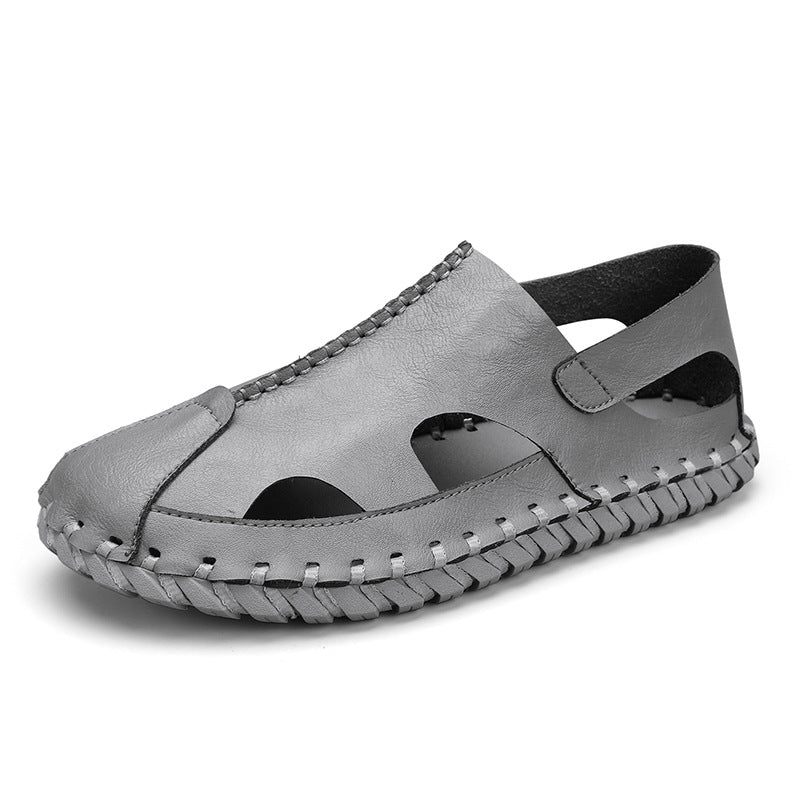 Damen Bequeme Leder Sandalen mit atmungsaktivem Design R&B