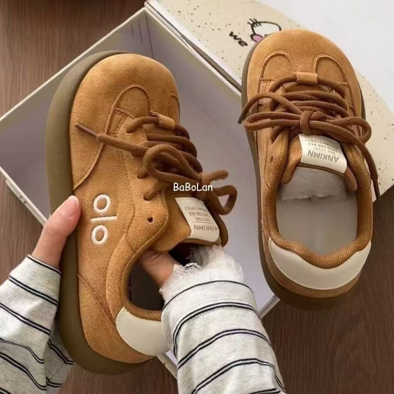 Damen Freizeit-Sneaker mit weichem Obermaterial und bequemer Dämpfung R&B