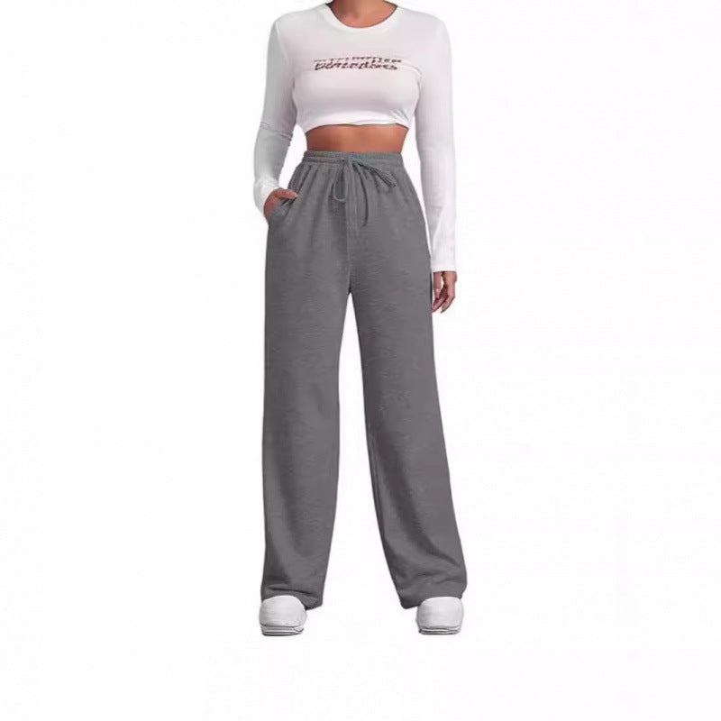 Damen Sweatpants mit bequemer Passform und elastischem Bund