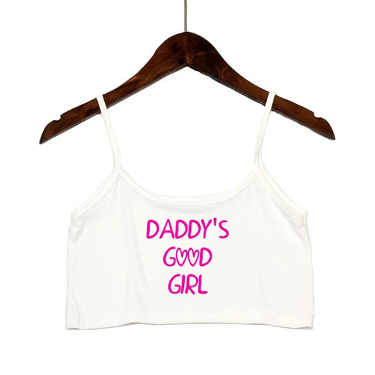 Damen modisches Crop-Top mit verzierten Trägern R&B