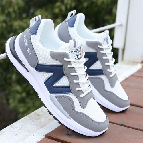 Damen Bequeme Sneakers mit atmungsaktivem Mesh und flexibler Sohle R&B