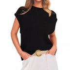 Damen körperbetontes Stricktop R&B