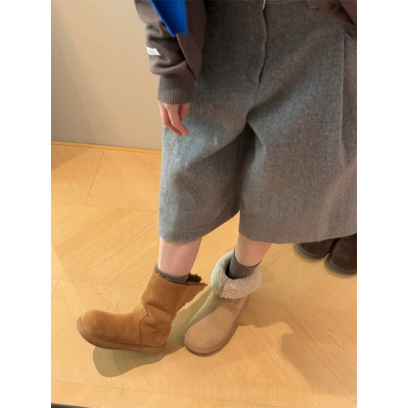 Damen Winterboots mit kuscheligem Innenfutter und rutschfester Sohle R&B