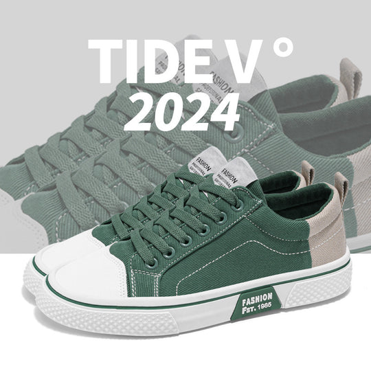 Damen Modische Sneakers mit kombiniertem Obermaterial R&B