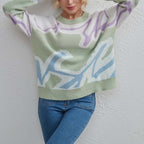 R&B | Pullover mit Farbblock