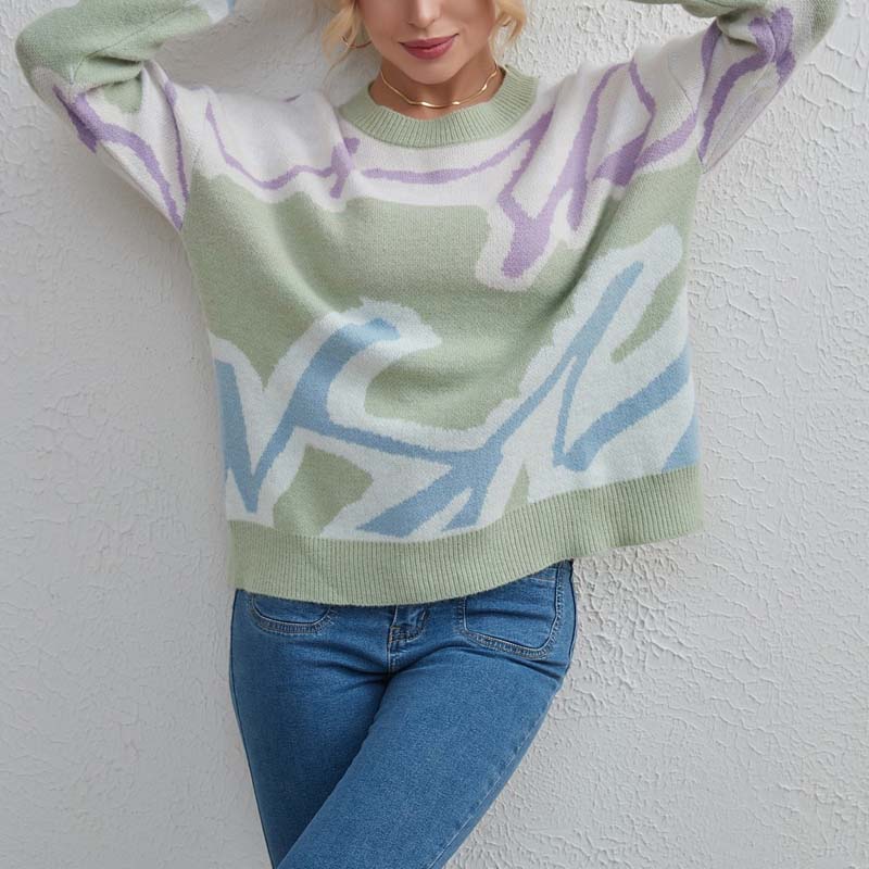 R&B | Pullover mit Farbblock