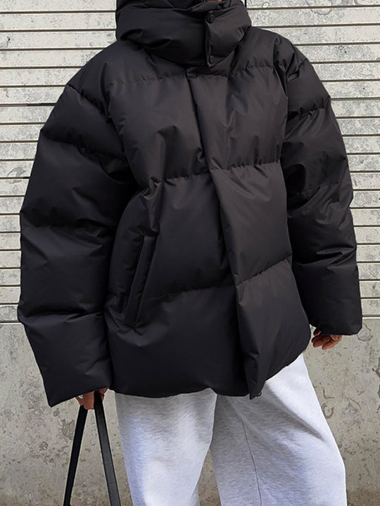 Damen Pufferjacke mit hohem Kragen und seitlichen Eingrifftaschen R&B
