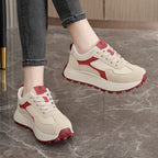Damen Sportliche Sneaker mit dämpfendem Sohlenprofil und atmungsaktiver Oberflächenstruktur R&B