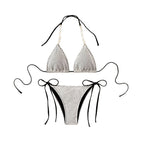 Damen Triangel-Bikini mit Muscheldetails R&B