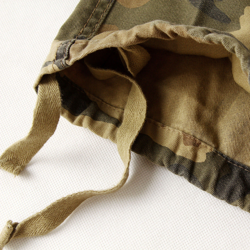 Herren Cargo-Hose mit elastischem Bund und vielseitigen Taschen