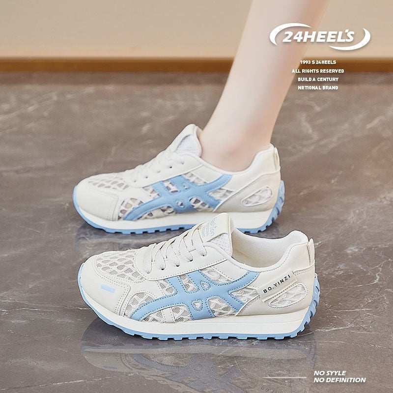 Damen Sportliche Sneakers mit atmungsaktiver Netzoberfläche und komfortabler Dämpfung R&B