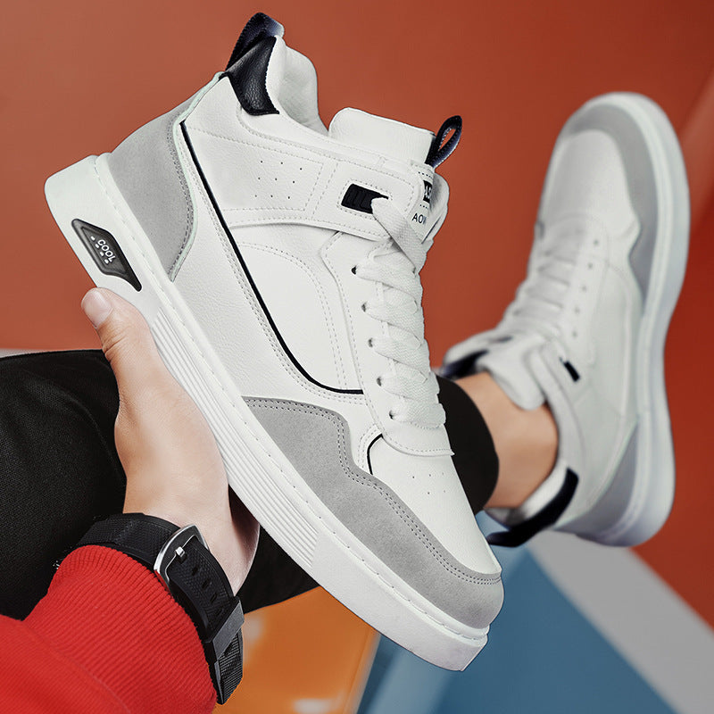 Damen Sneakers im sportiven High-Top Design mit gepolsterter Knöchelstütze