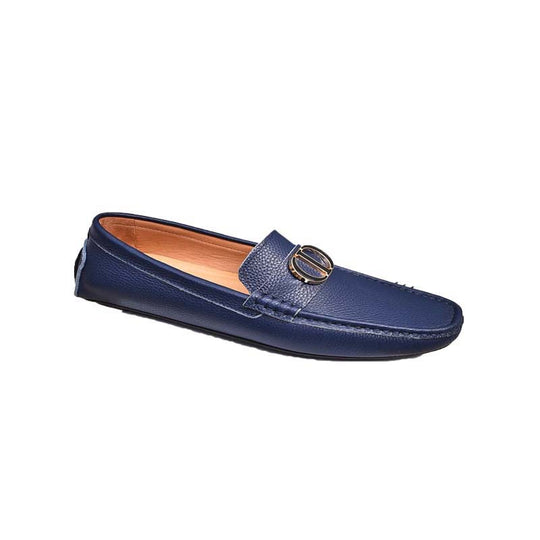 Damen Mokassins aus feinem Leder mit eleganter Applikation R&B
