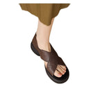 Damen Riemchen-Sandalen mit komfortablem Blockabsatz und trendiger Kreuzschließe