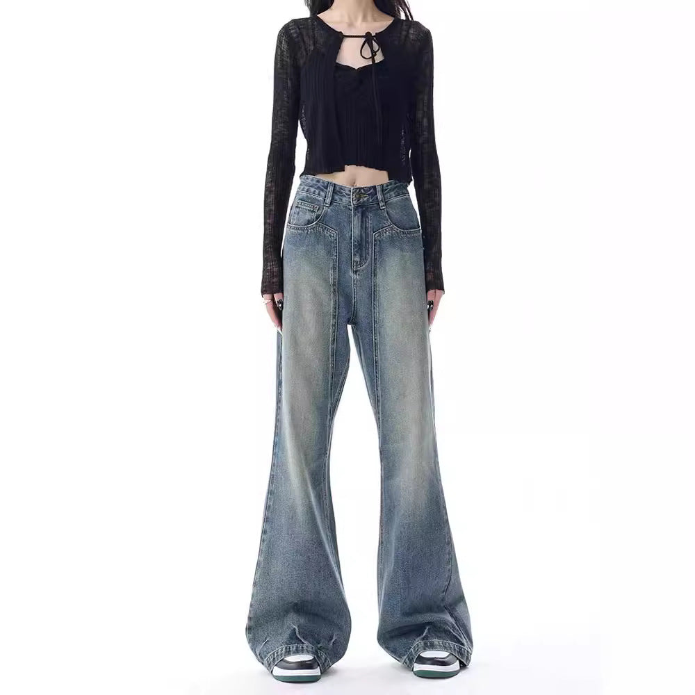 Damen Flared Jeans im modernen High-Waist Schnitt R&B