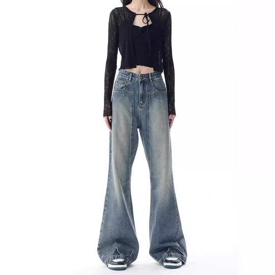 Damen Flared Jeans im modernen High-Waist Schnitt R&B