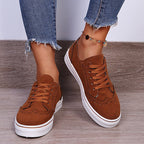 Damen Sneaker mit eleganter Perforation und rutschfester Sohle R&B