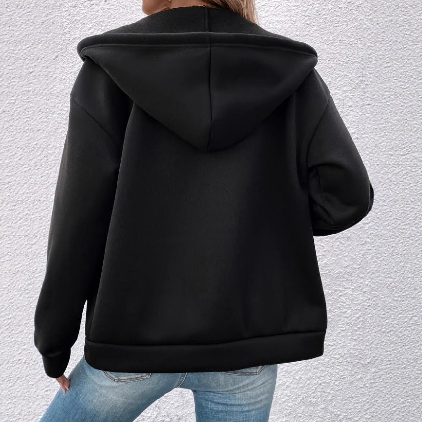 Damen Gemütliche Kapuzenjacke R&B