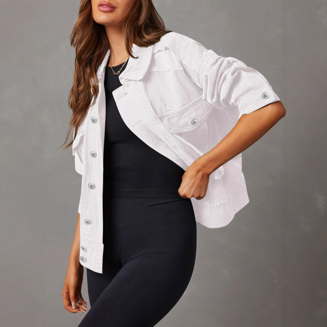Damen Utility-Jacke mit praktischen Taschen und modernem Schnitt R&B