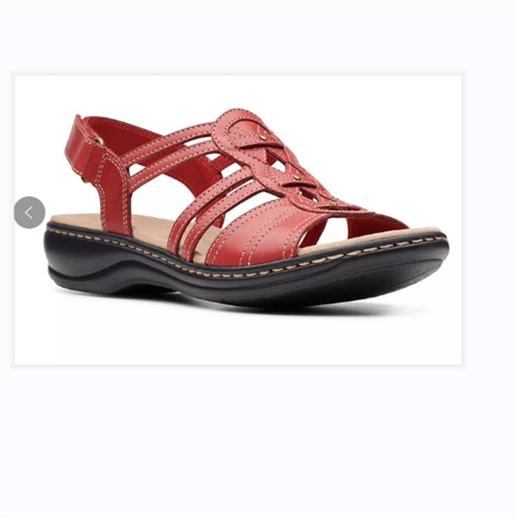 Damen Komfortable Sandalen mit verstellbaren Riemen
