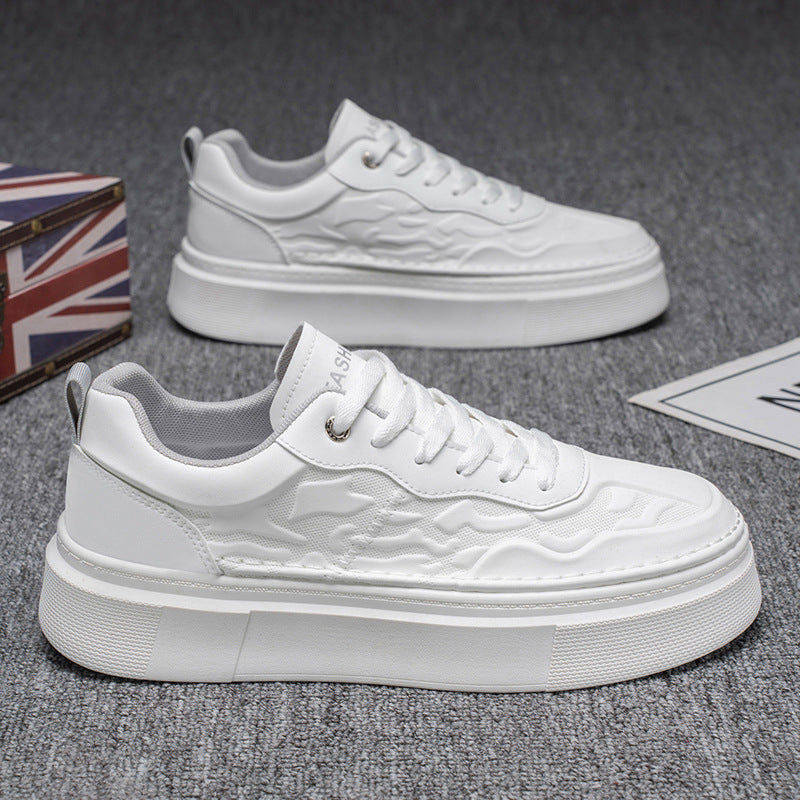 Damen Sportliche Sneakers mit erhöhtem Sohlenprofil und trendy Design