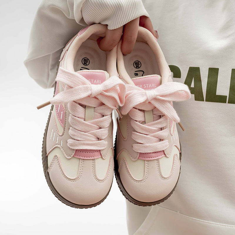 Damen Sneakers mit strukturiertem Obermaterial und rutschfester Sohle