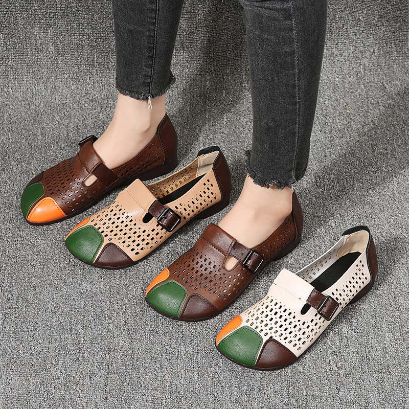 Luftige Damensandalen mit Schnalle – Zoë R&B