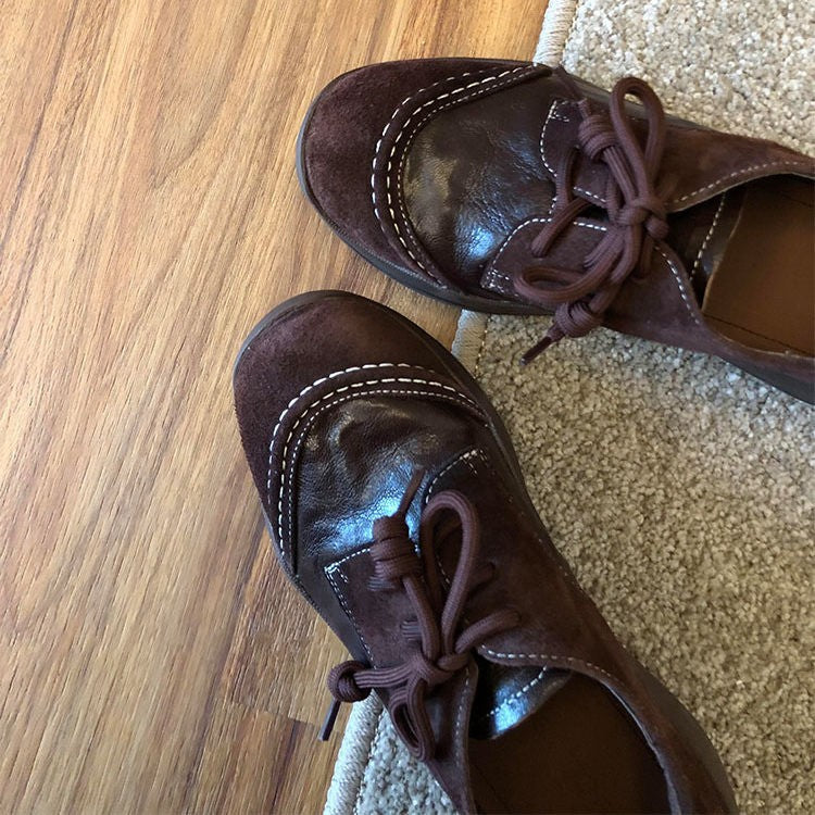 Damen Bequeme Schnürschuhe mit robustem Profil und anatomischer Fußbettung R&B