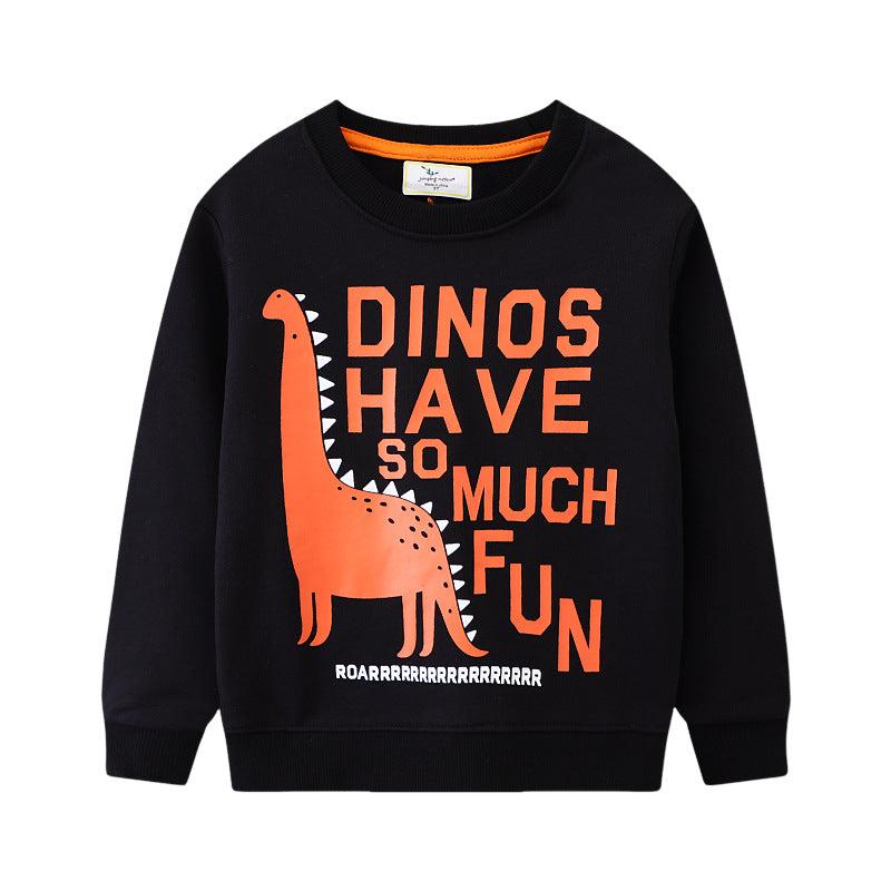 Jungen Sweatshirt mit coolem Dinosaurier-Design R&B