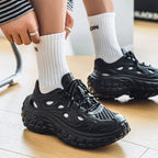 Damen Sportliche Lauf-Sneaker mit rutschfester Sohle und atmungsaktiven Einsätzen R&B