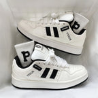 Damen Stylische Sneakers mit perforierter Oberfläche und sportlicher Sohle R&B