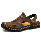 Herren Bequeme und atmungsaktive Clogs mit ergonomischem Fußbett R&B