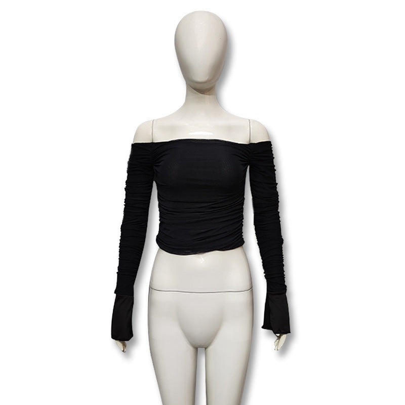Damen modische Langarmbluse R&B