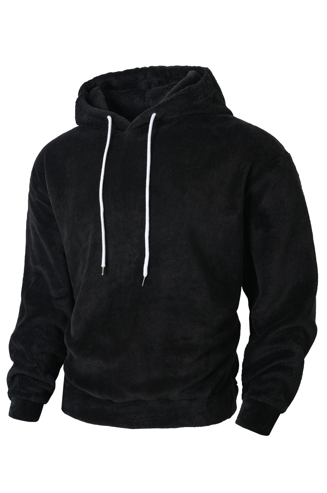 Herren Kuscheliger Fleece-Hoodie mit Kordelzug R&B