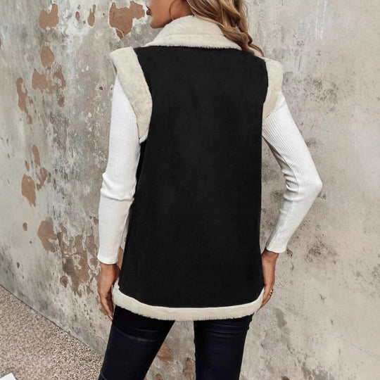 Damen Wolle Mantel R&B