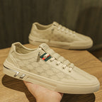 Damen Sneaker mit modischem Prägedesign und komfortabler Sohle EB