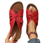 Damen Komfortable Fußbett-Sandalen mit verspieltem Design