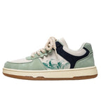 Damen Sneaker mit trendigem Design und hochwertiger Leder-Oberfläche R&B