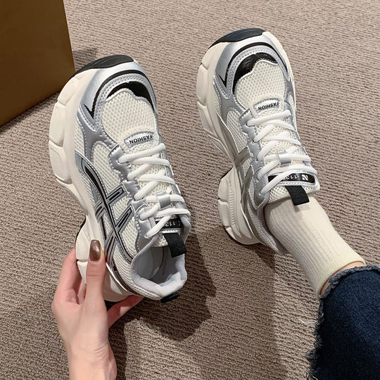 Damen Sportliche Sneakers mit innovativer Dämpfungstechnologie und atmungsaktiver Oberflächenstruktur R&B