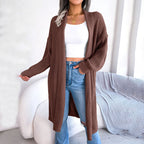 R&B | Einfarbige Strickjacke für Elegante Outfits
