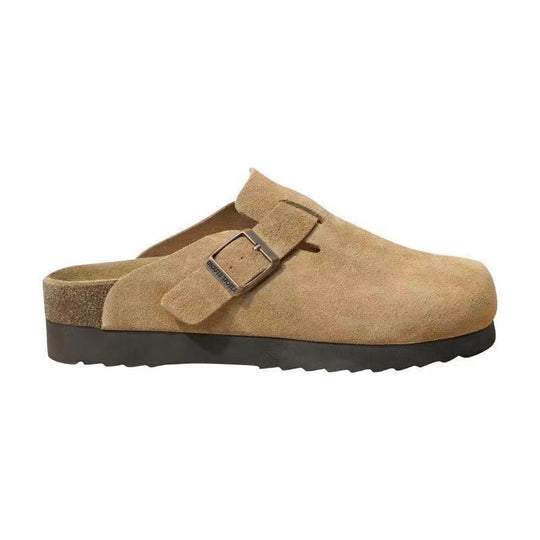 Damen Clogs mit modischen Riemen und rutschfester Sohle R&B