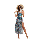 Damen Transparentes Strandkleid R&B