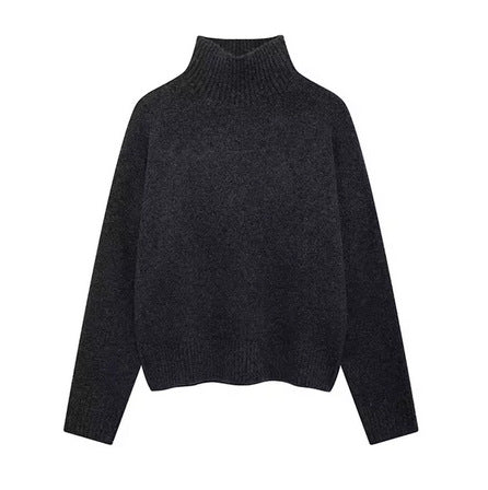 Damen Kuscheliger Rollkragenpullover R&B